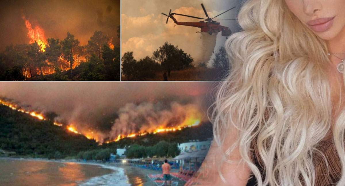 EXCLUSIV! Apocalipsă lângă casă! O celebră mondenă își așteaptă evacuarea: „Mă rog la Dumnezeu să nu moară oameni!”
