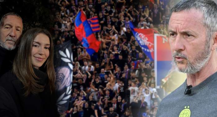 Reacția EXCLUSIVĂ a lui Meme Stoica, după ce s-a scris că un suporter FCSB ar fi răsturnat masa la care se afla cu fiica lui! Ce a declarat