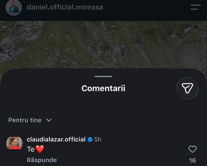 Comentariul Claudiei
