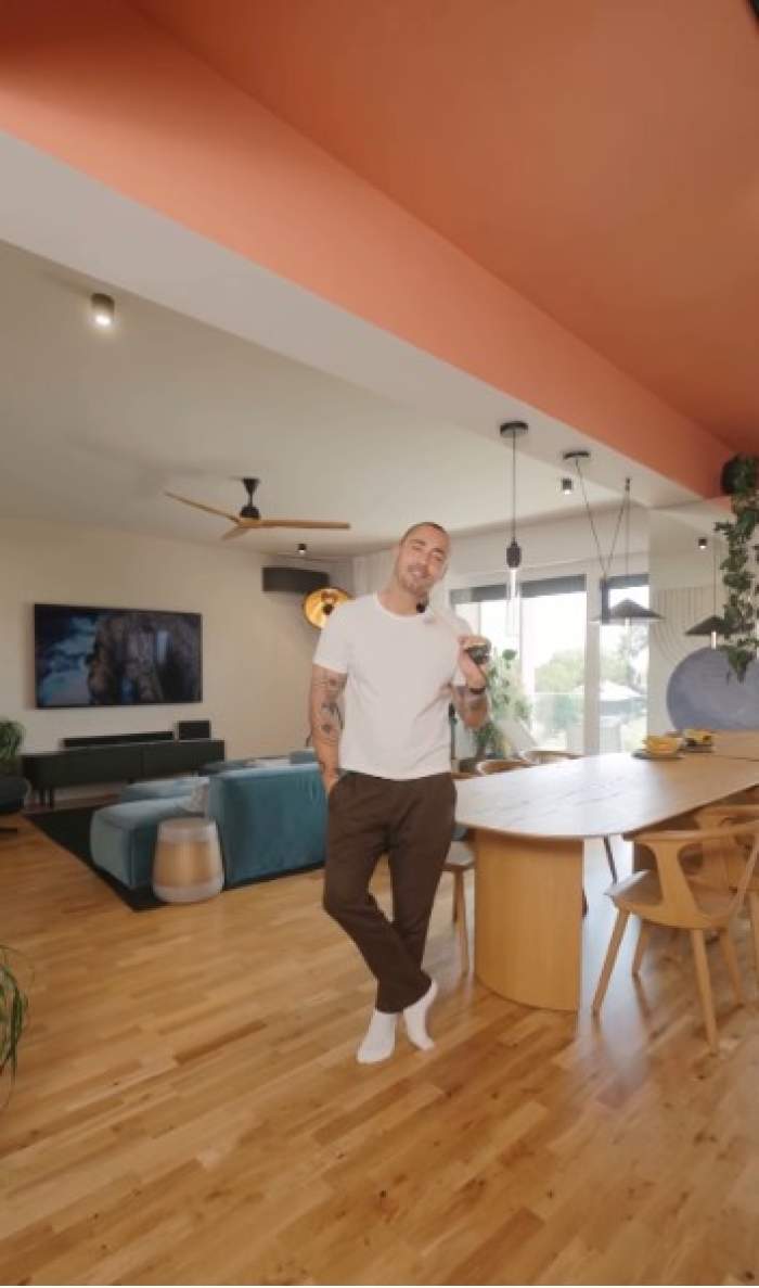 Cum arată casa lui Vladimir Drăghia. Care este colțul preferat al soției lui