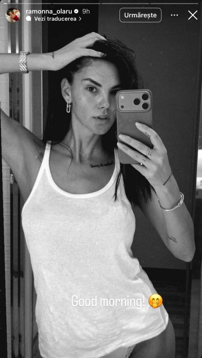 Ramona Olaru în lenjerie intimă