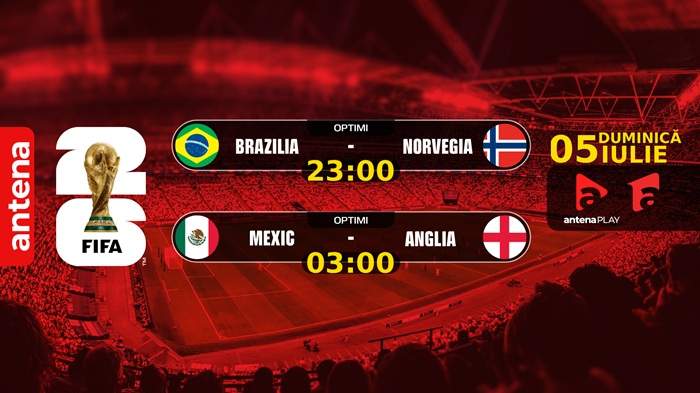 Maroc și Franţa, primele echipe calificate ȋn sferturile Campionatului Mondial, ȋn cea de-a 24-a zi lider de audienţă la Antena 1. Urmează meciuri de poveste, ȋn optimi, astăzi, ȋn direct pe Antena 1 și AntenaPLAY