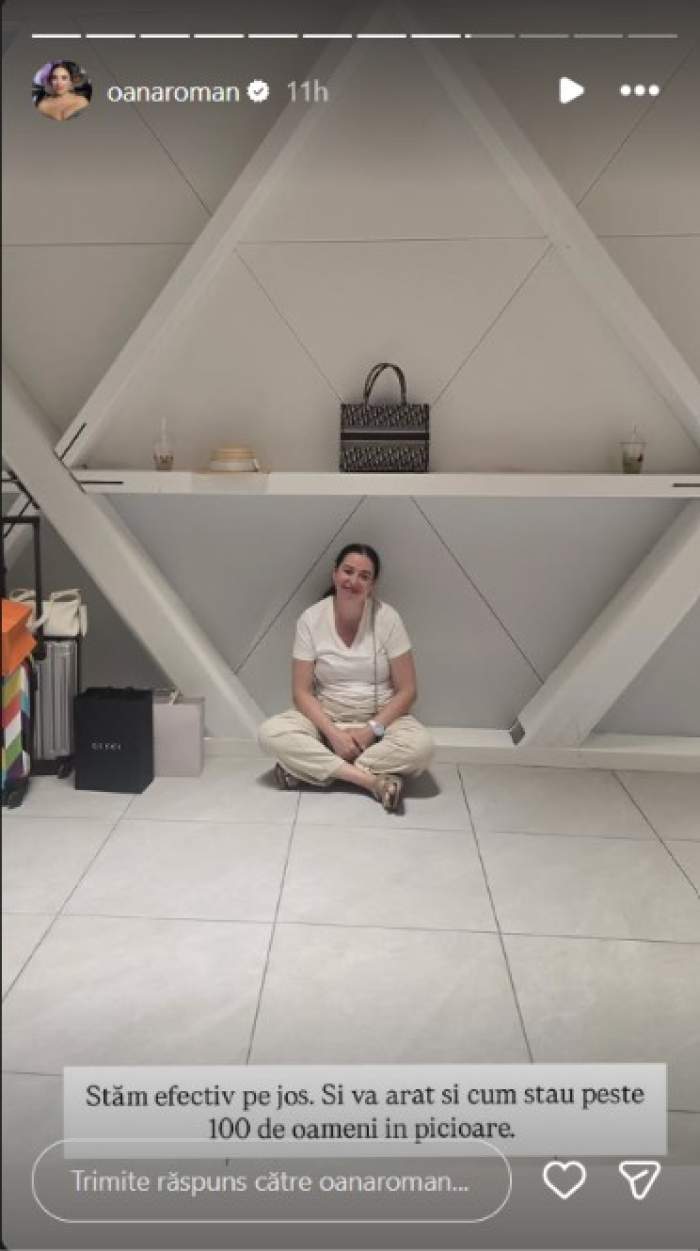 Oana Roman, probleme la întoarcerea din vacanță. A rămas blocată în aeroport. Ce a pățit