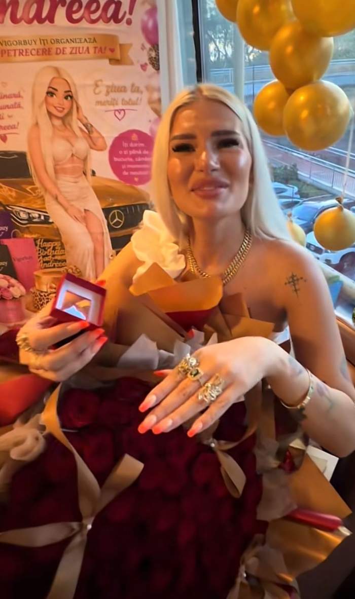 Andreea BLD a primit inelul