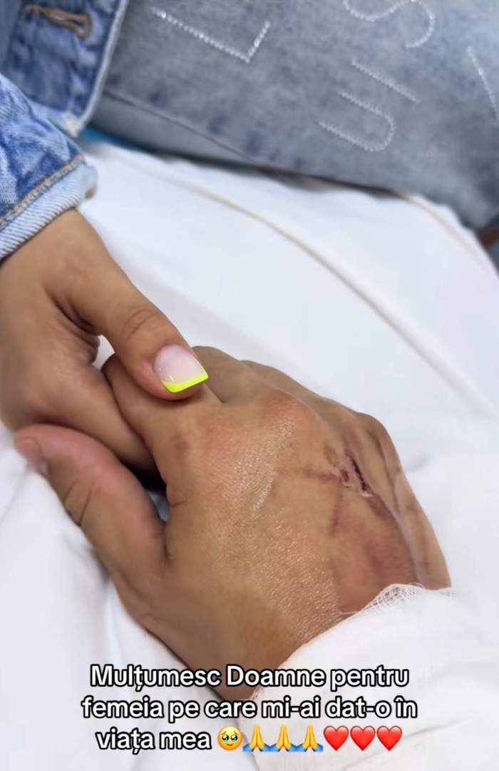 Cum se simte Mihai de la Mireasa, sezonul 10, după ce s-a ars și a ajuns la spital. Ce i-a transmis soției sale, Laura
