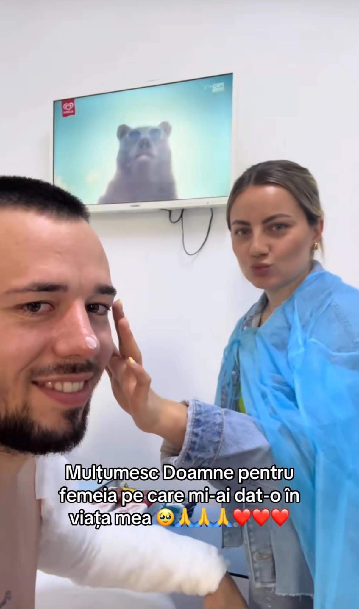 Cum se simte Mihai de la Mireasa, sezonul 10, după ce s-a ars și a ajuns la spital. Ce i-a transmis soției sale, Laura