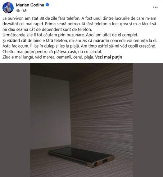 Decizia luată de Marian Godină după Survivor. La ce a renunțat fostul concurent  
