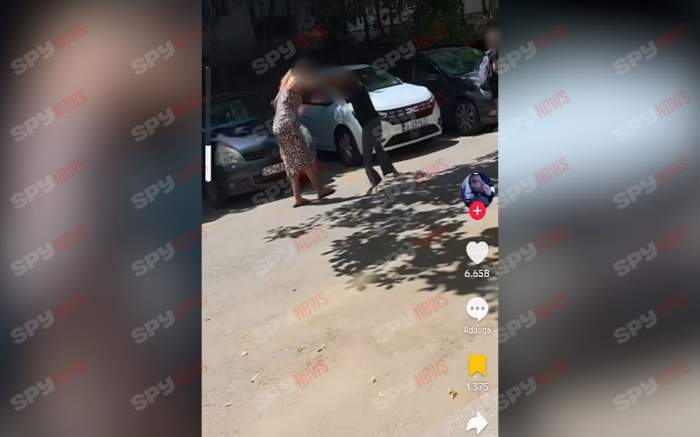 Imagini halucinante! O mamă și-a abuzat fiica în plină stradă, în Constanța: ”Sunați la Protecția Copilului”