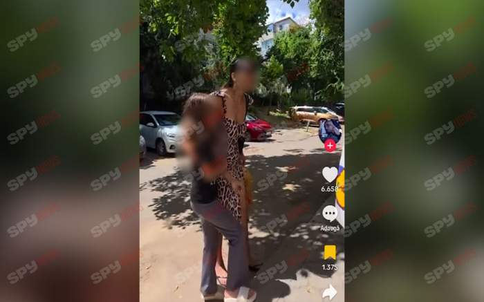 Imagini halucinante! O mamă și-a abuzat fiica în plină stradă, în Constanța: ”Sunați la Protecția Copilului”