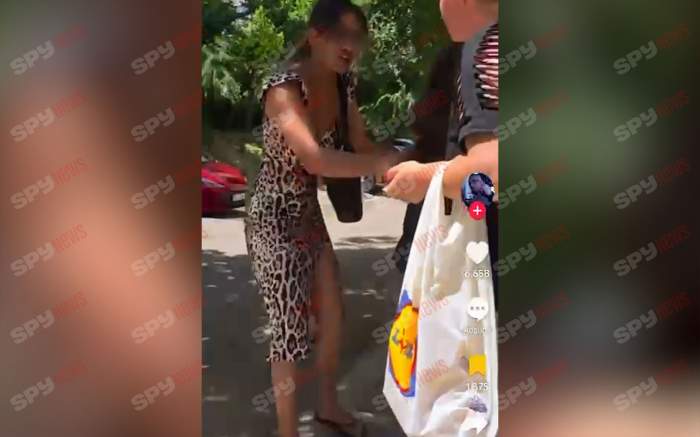 Imagini halucinante! O mamă și-a abuzat fiica în plină stradă, în Constanța: ”Sunați la Protecția Copilului”