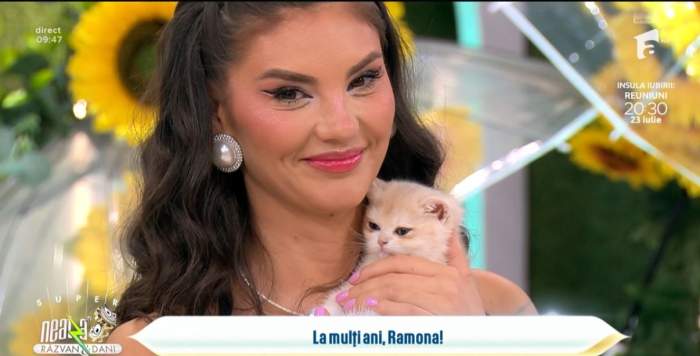 Ramona Olaru, în platoul de la Neatza