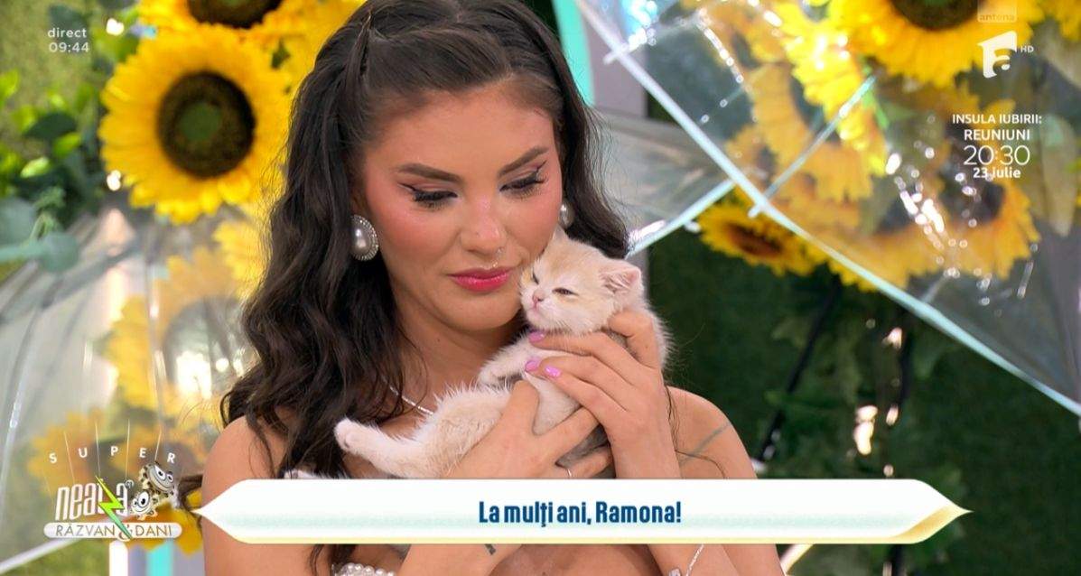 Ramona Olaru, în platoul de la Neatza