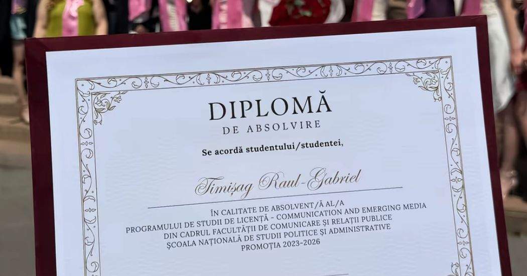 Diplomă de absolvire