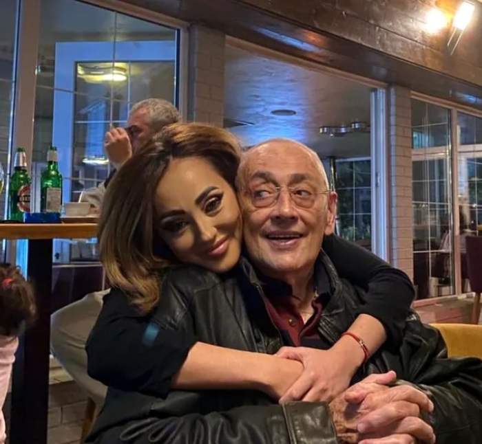 horia moculescu impreuna cu fiica lui, nidia