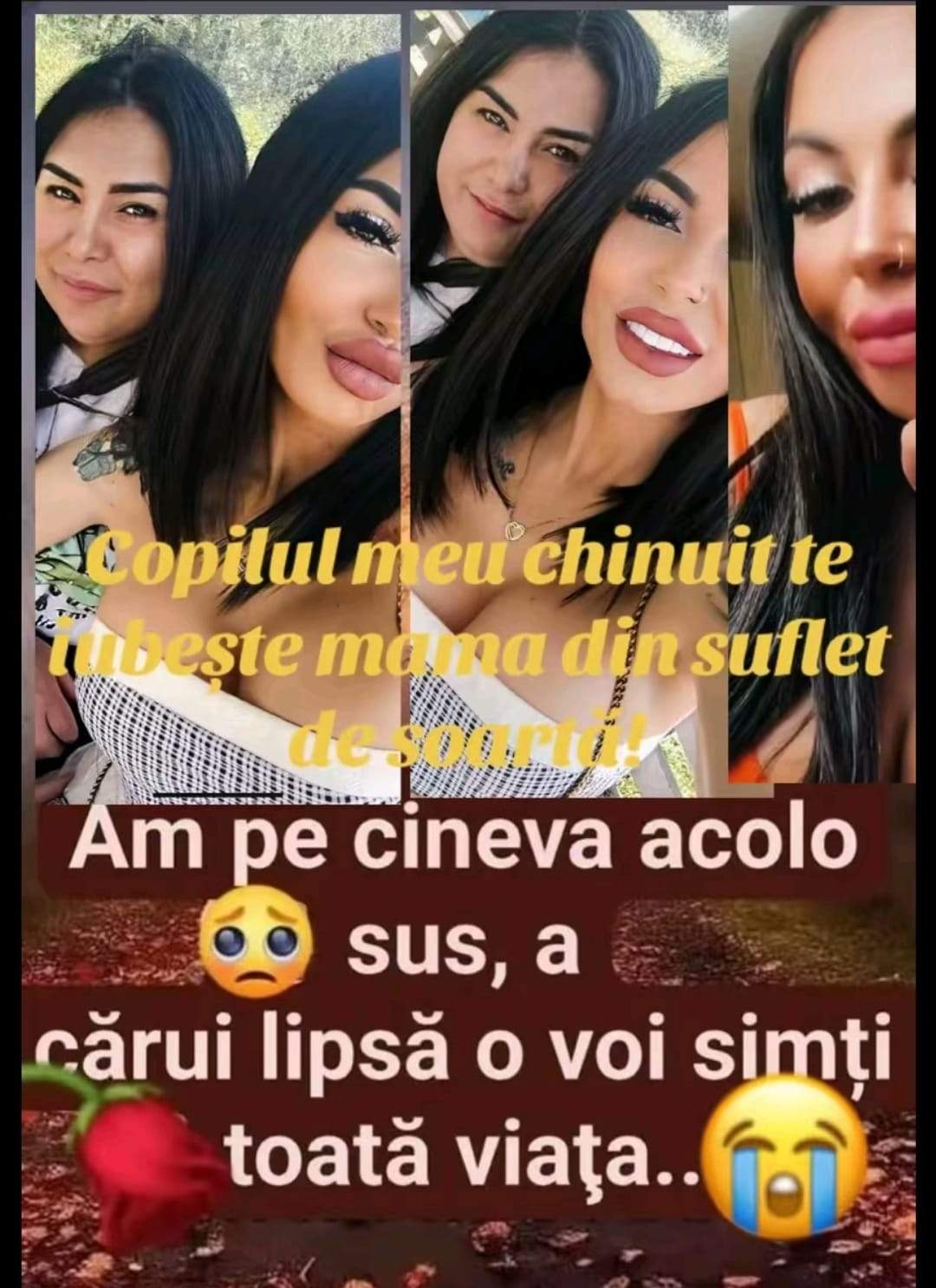 Denisa Maria Adas și mama ei