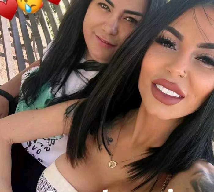 Denisa Maria Adas și mama ei