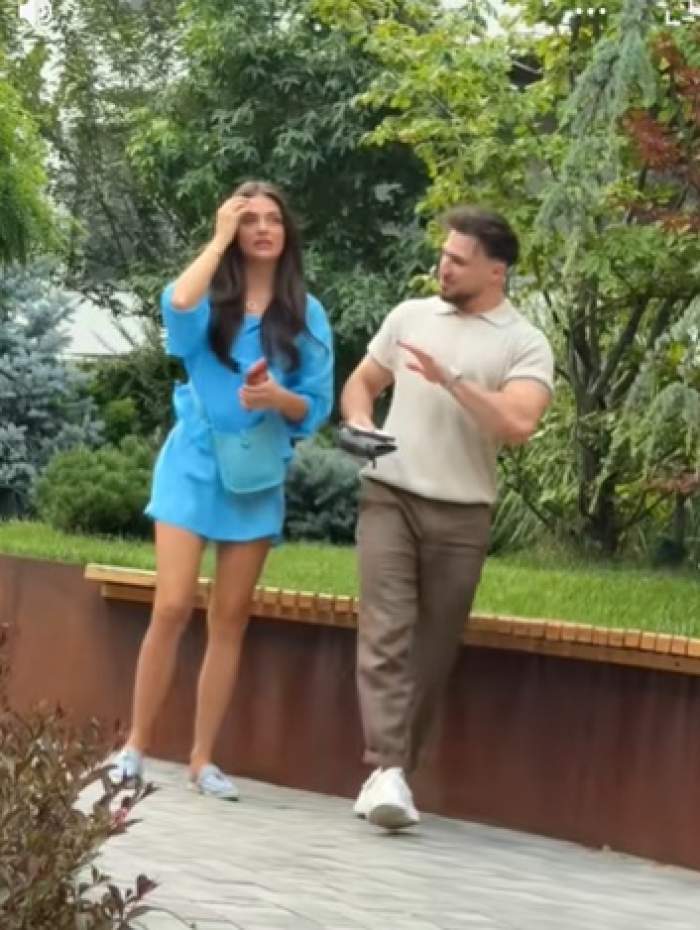 Andreea Bostanică, surprinsă cu un bărbat celebru din showbiz. Ce au făcut cei doi împreună