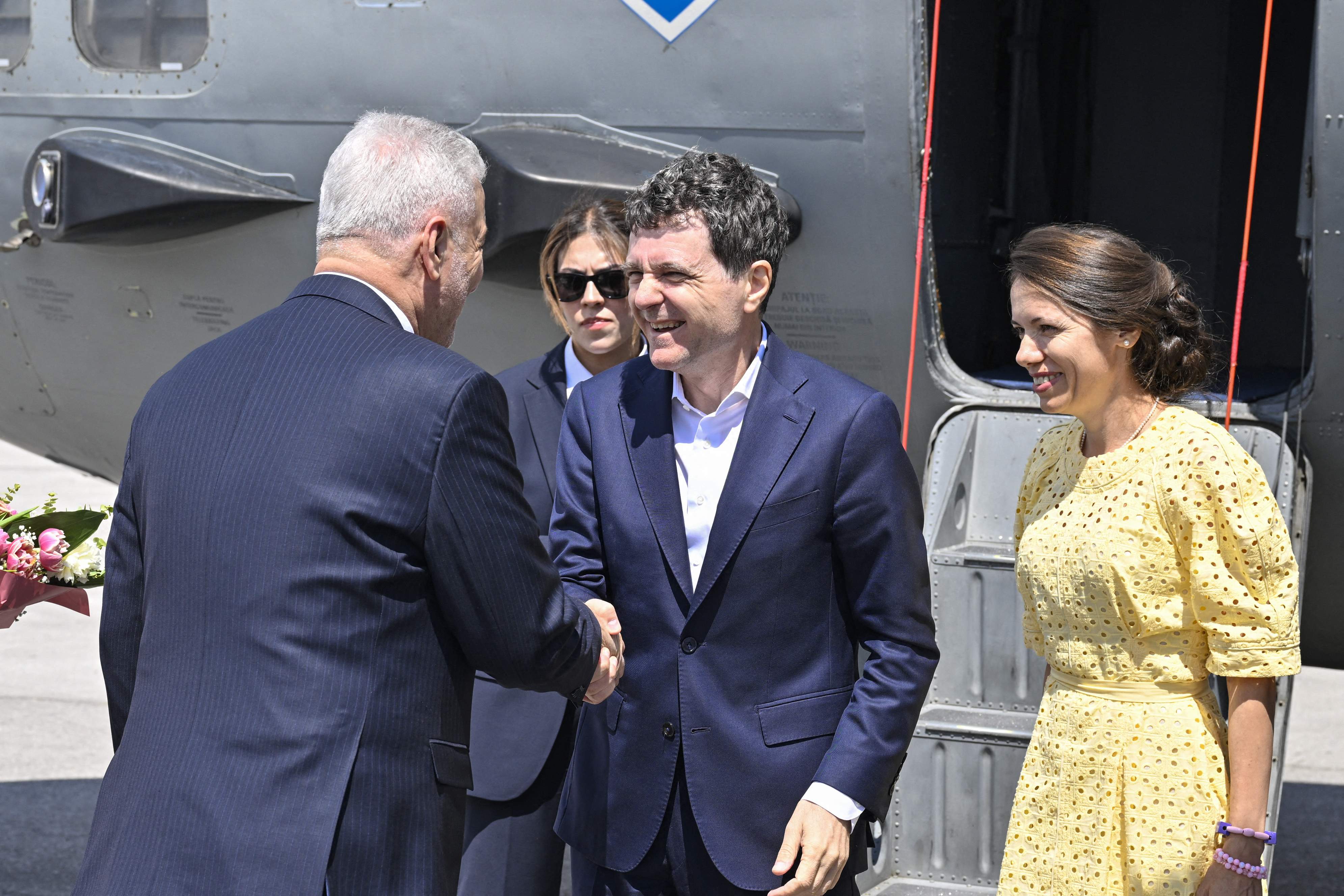 Nicușor Dan și iubita lui, Mirabela Grădinaru