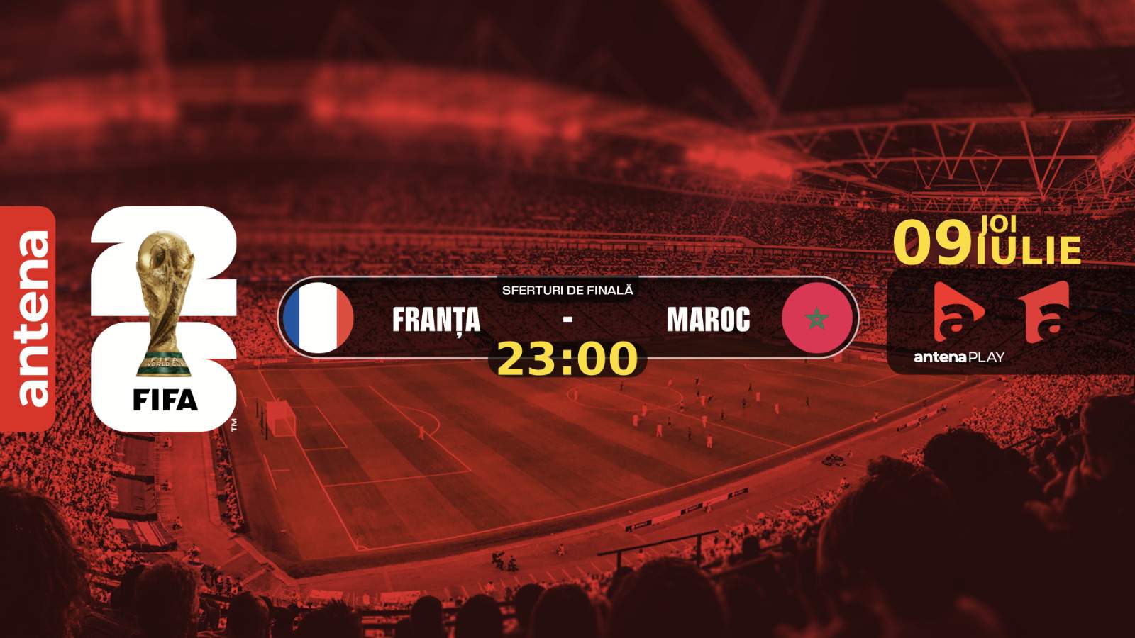 „Remontada faraonică” și recorduri uluitoare ȋn cea de-a 27-a zi a Campionatului Mondial, lider de audienţă la Antena 1. Argentina și Elveţia, ultimele două echipe calificate ȋn sferturi