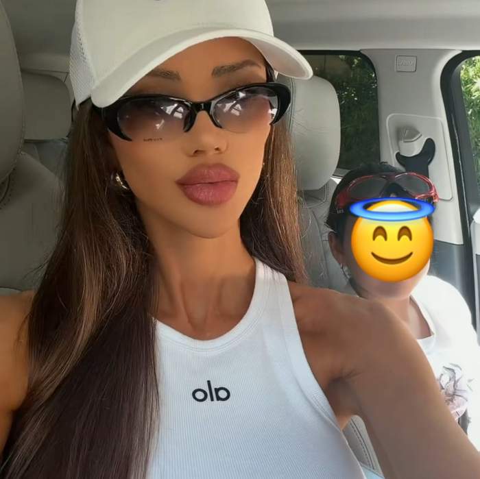Bianca Drăgușanu și fiica ei