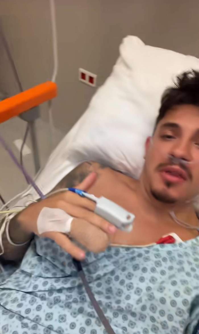 Bogdan de la Ploiești, prima reacție de pe patul de spital. Cântărețul e conectat la oxigen
