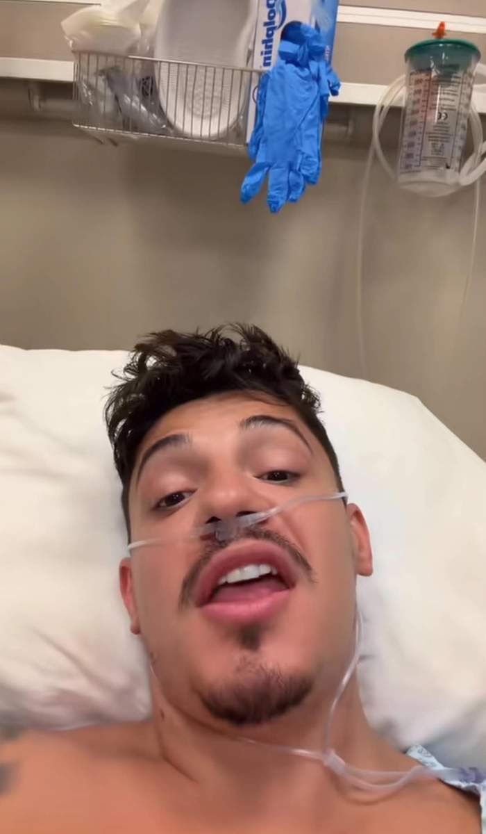 Bogdan de la Ploiești, prima reacție de pe patul de spital. Cântărețul e conectat la oxigen