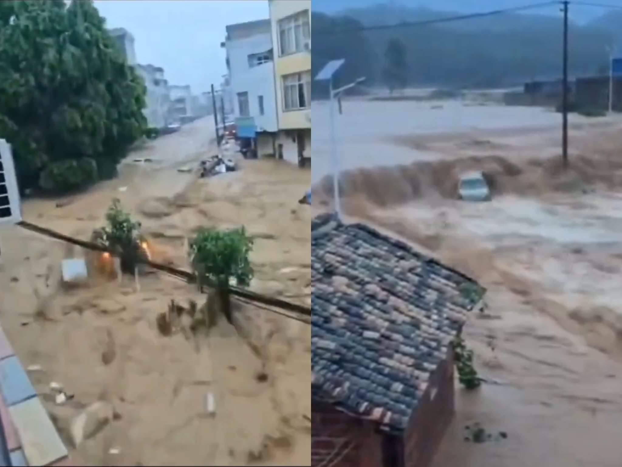 inundații în China