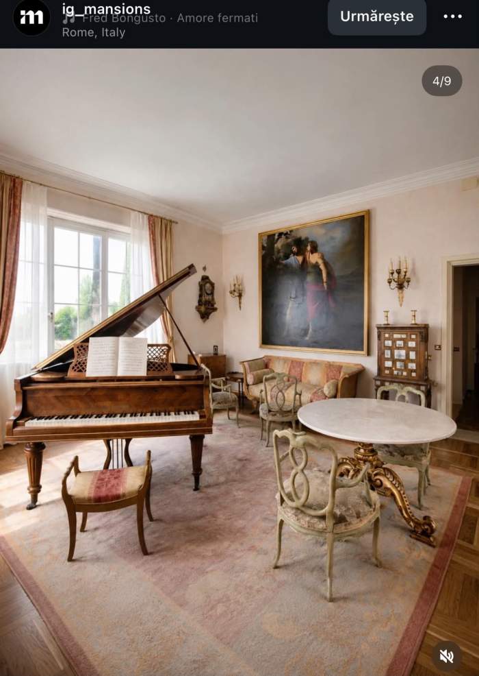 Vila familiei Gucci, scoasă la vânzare! Cum arată proprietatea de lux din Roma și cu cât se vinde. Imagini spectaculoase