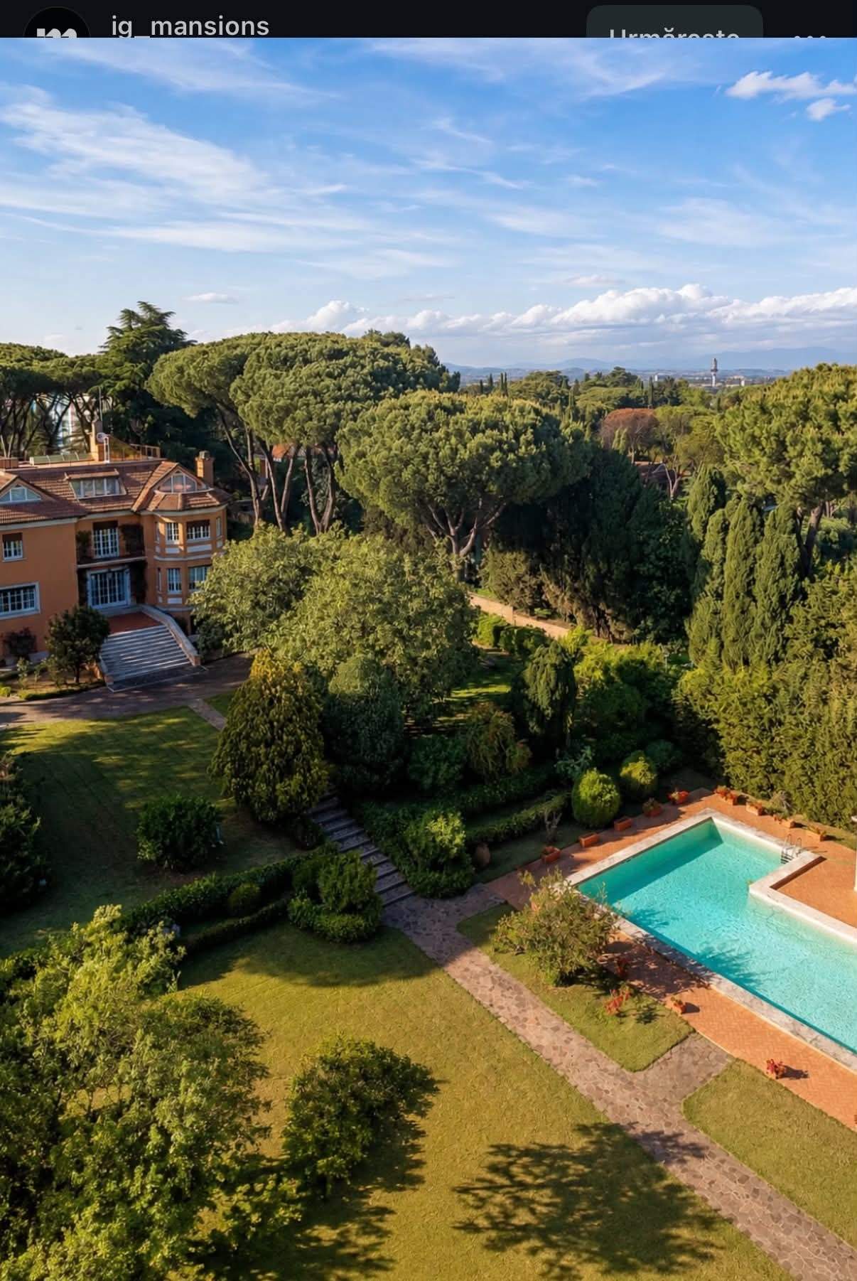 Vila familiei Gucci, scoasă la vânzare! Cum arată proprietatea de lux din Roma și cu cât se vinde. Imagini spectaculoase
