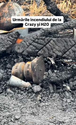 Imaginile dezastrului de pe litoral! Cum arată plajele Crazy și H2O după incendiul devastator