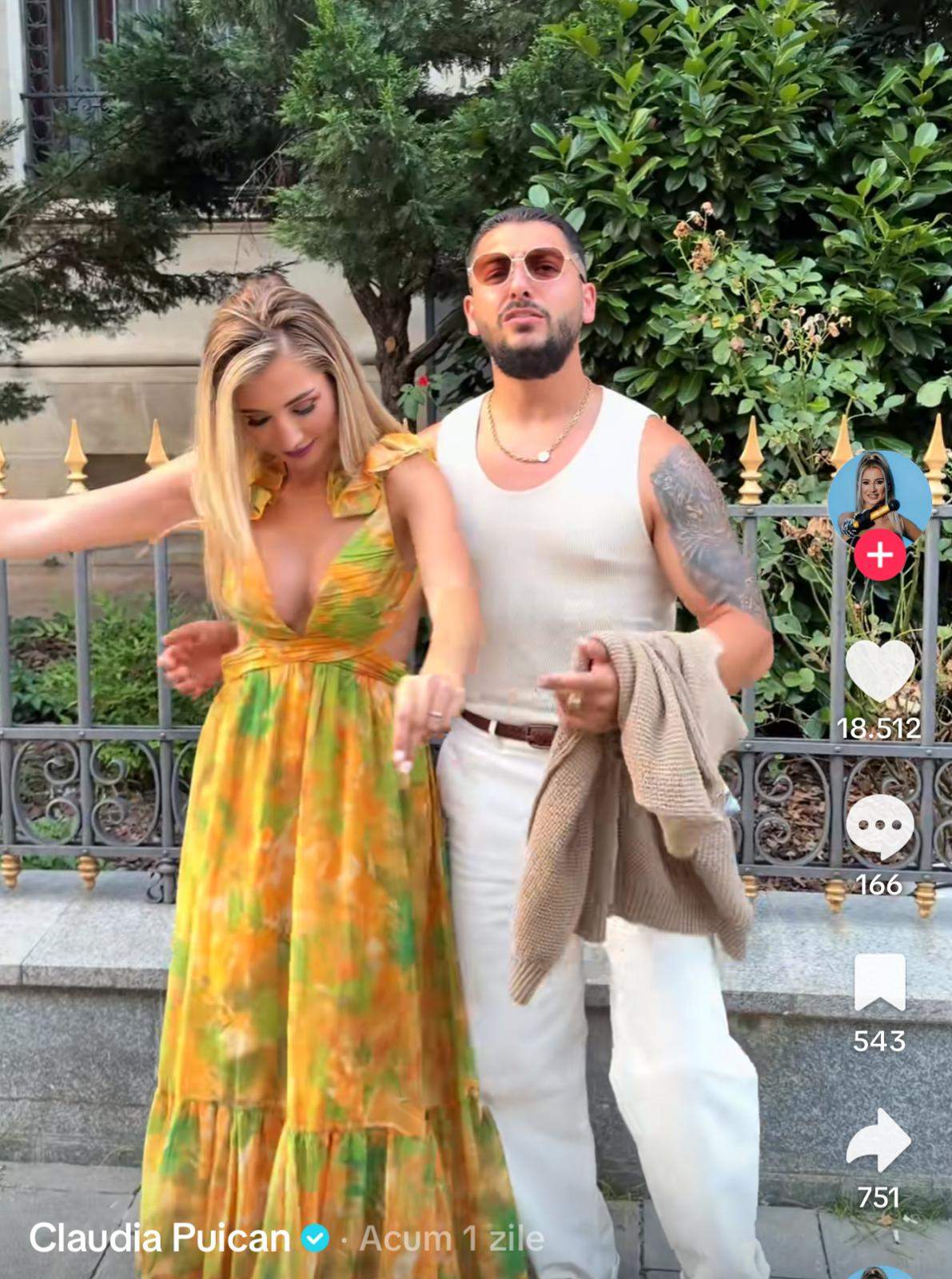 Claudia Puican, surprinsă în ipostaze apropiate alături de un cântăreț celebru de la noi! Cum au reacționat fanii