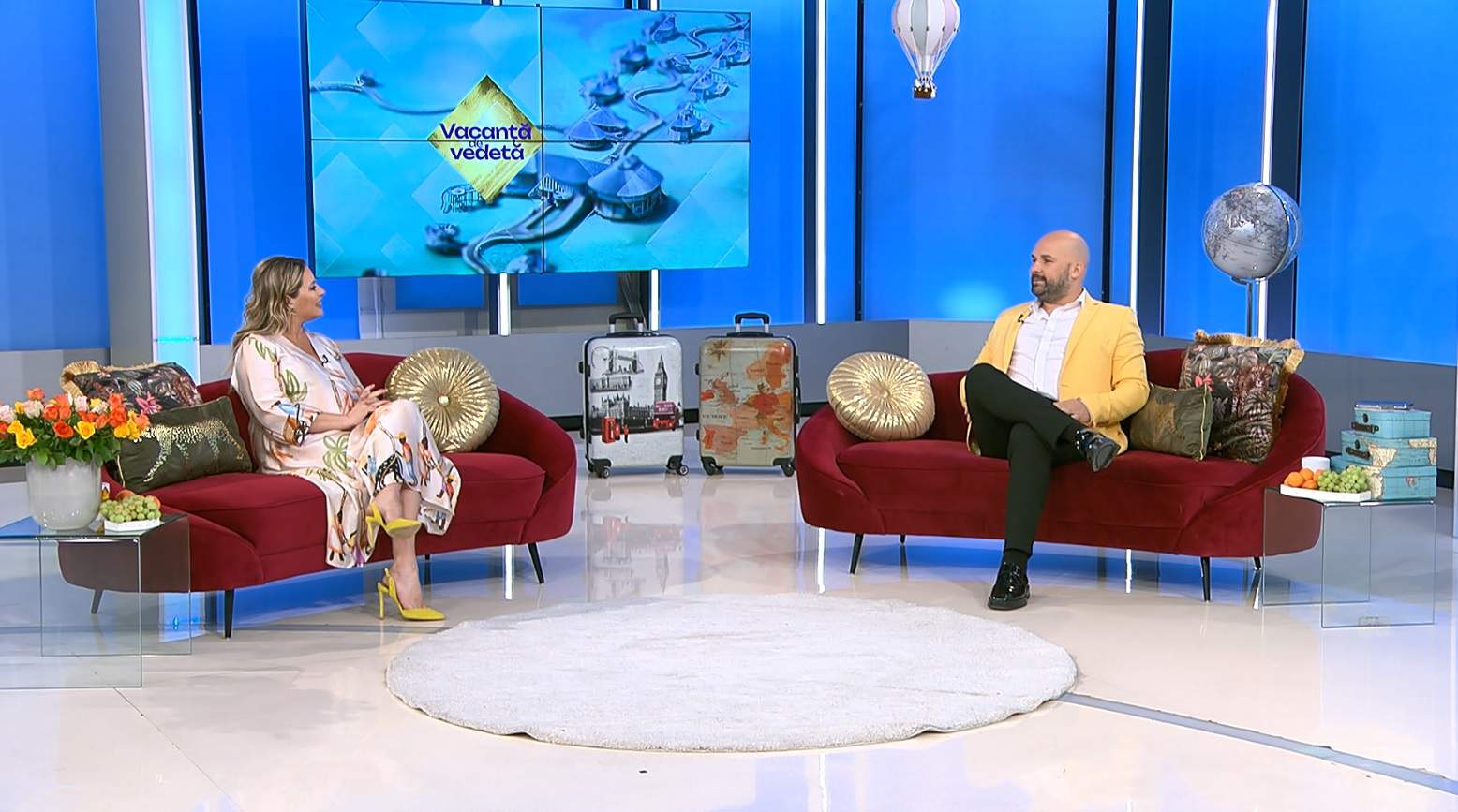 Ce locuri îi fac mereu să revină? Andrei Ștefănescu și Cezar Ouatu, invitați la „Vacanţă de vedetă”