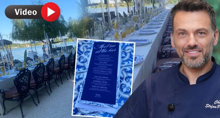 Imagini exclusive de la ziua celebrului chef Stefan Popescu! Petrecere de neuitat alături de familie și prieteni | VIDEO