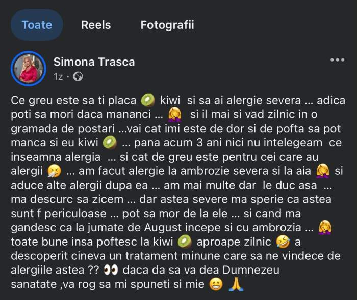 Cu ce probleme grave se confruntă Simona Trașcă: „Ce greu este” Ce se întâmplă cu mondena