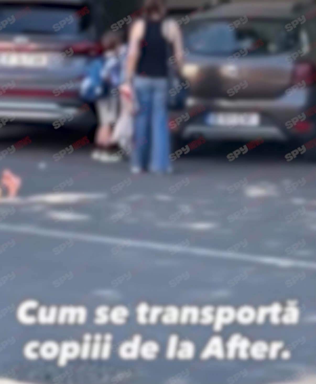 Video revoltător! O angajată de la after school din Popesti îndeasă 8 copii într-o dacie! Unii sunt transportați în portbagaj
