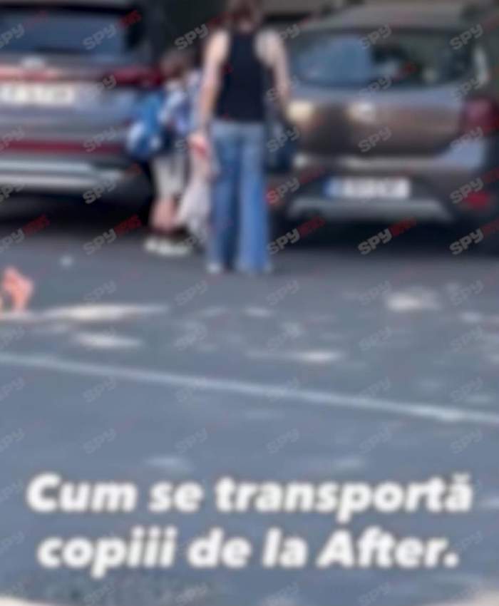Video revoltător! O angajată de la after school din Popesti îndeasă 8 copii într-o dacie! Unii sunt transportați în portbagaj