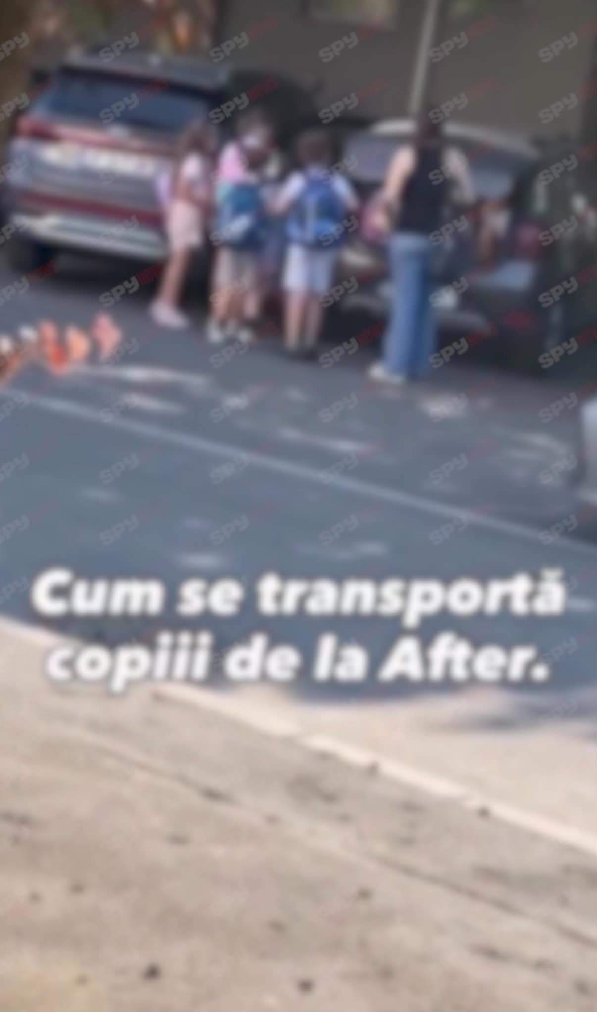 Video revoltător! O angajată de la after school din Popesti îndeasă 8 copii într-o dacie! Unii sunt transportați în portbagaj