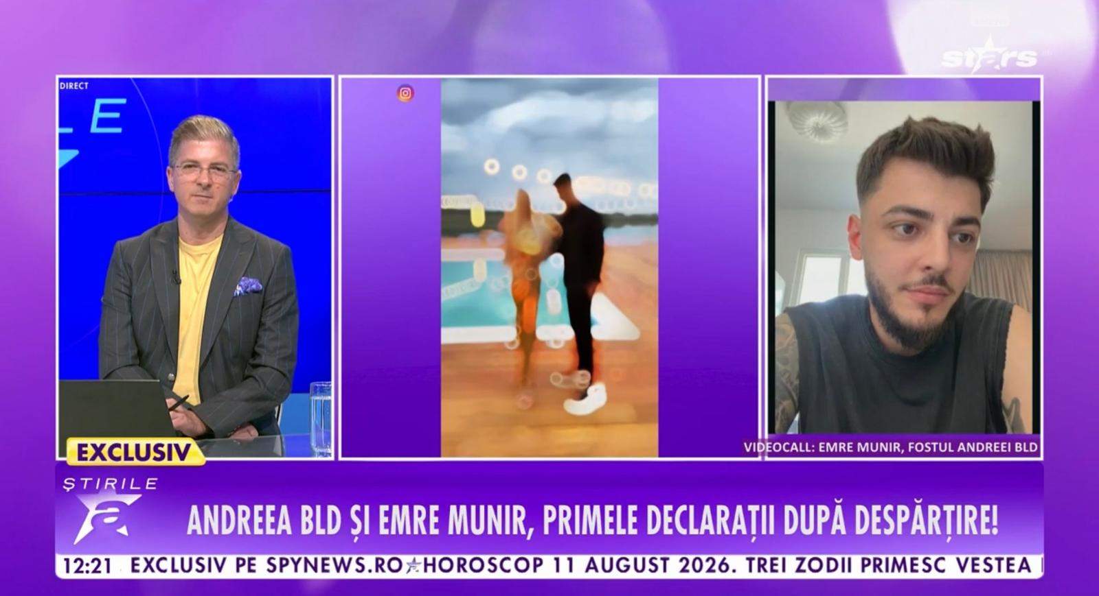 Emre, în direct, la Știrile Antena Stars