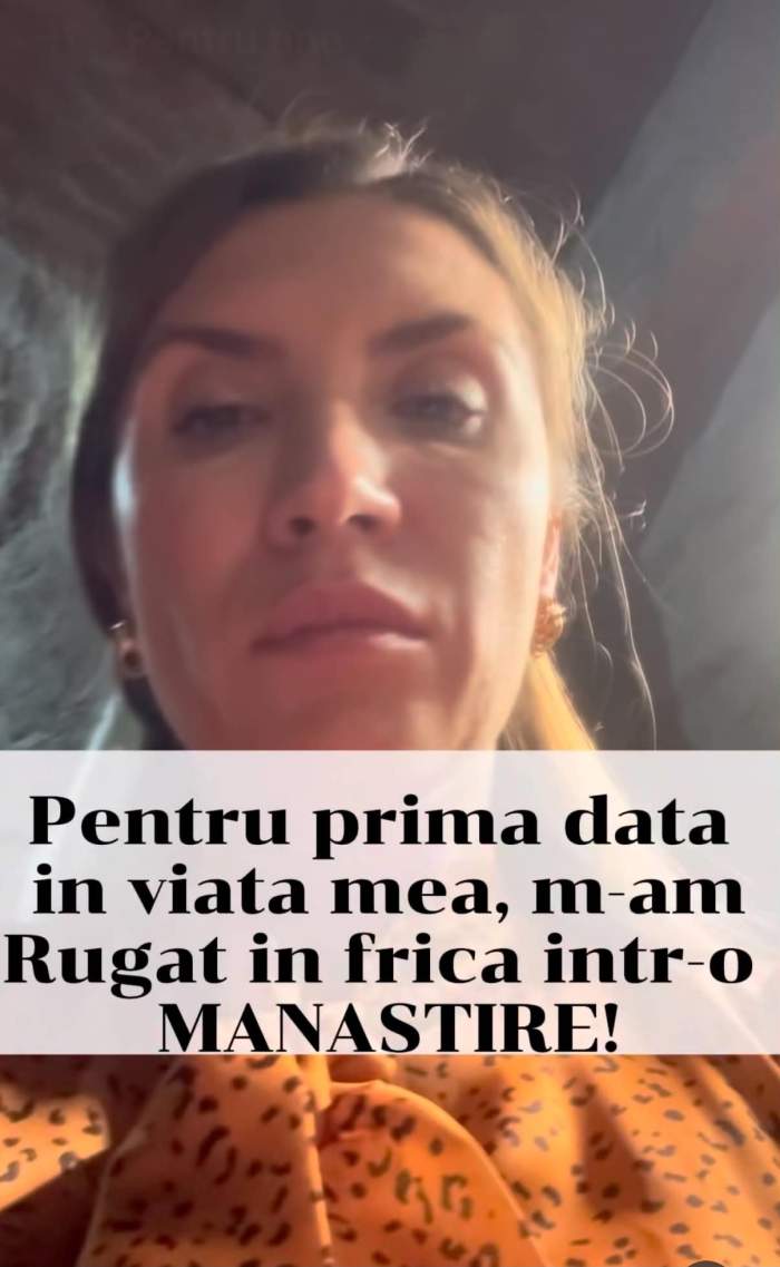 Adelina Boie, experiență neașteptată la Mănăstirea Rohia. Ce a pățit fosta concurentă de la "Burlacul": „M-am rugat în frică”