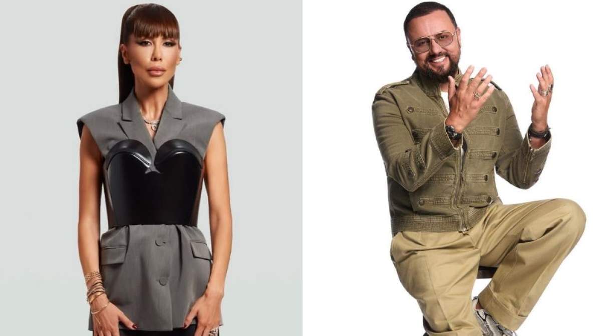 Colaj foto cu Denise Rifai și Cătălin Măruță
