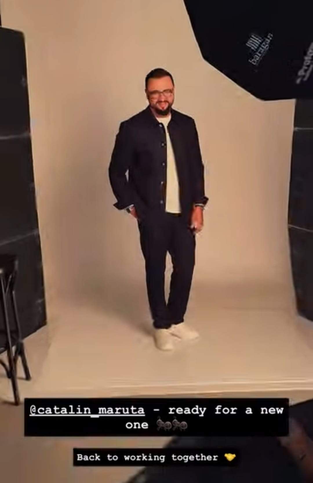 Cum s-a pregătit Cătălin Măruță pentru emisiunea ”Furnicuțele”. Imagini din culise | FOTO