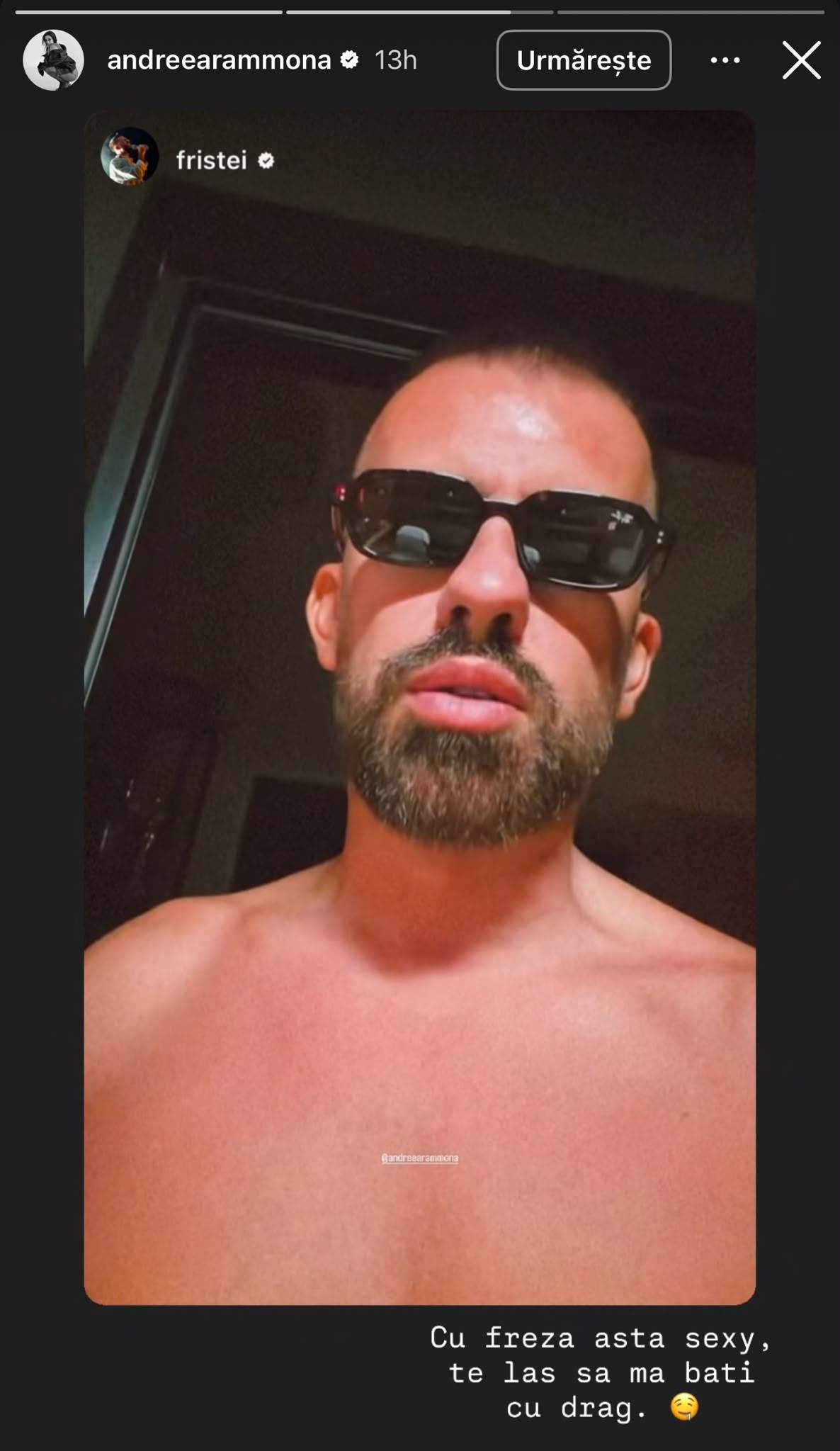 Reacția iubitei lui Florin Ristei la noul look al artistului
