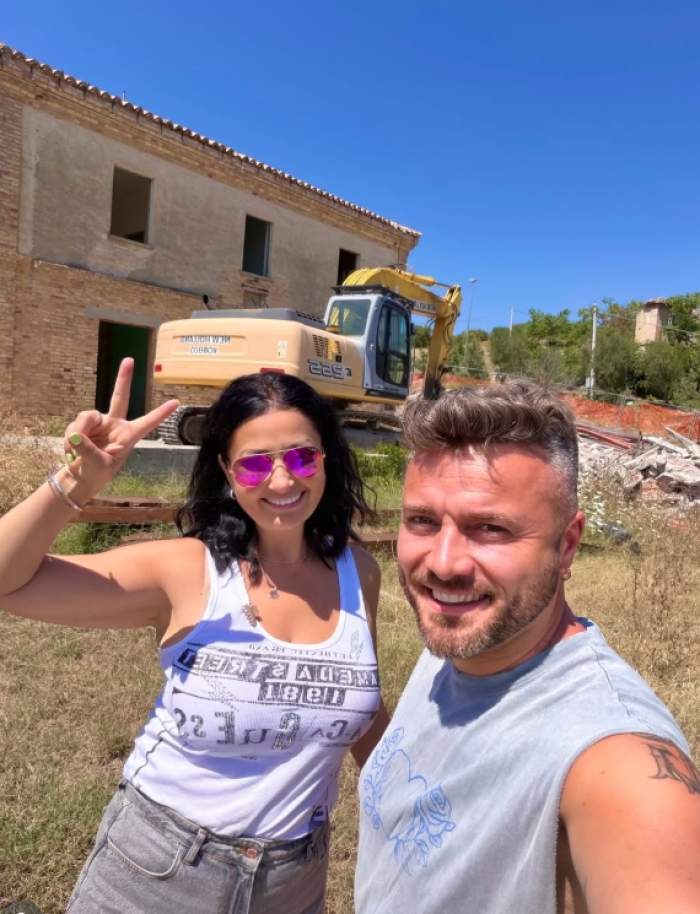 gabriela cristea si tavi clonda selfie