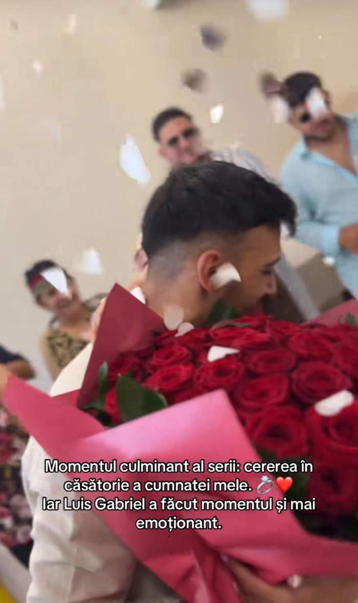 Fratele Cristinei Pucean și-a cerut iubita în căsătorie