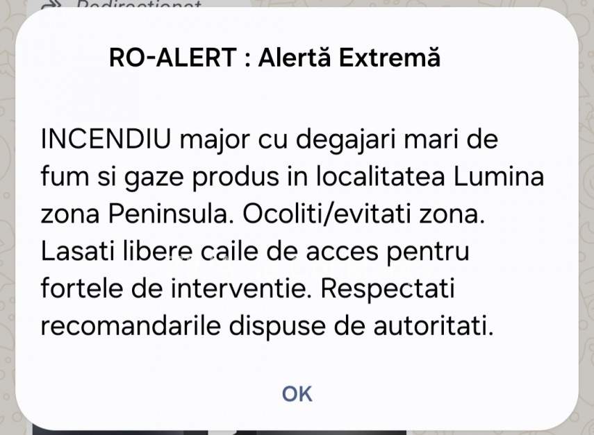mesaj ro alert