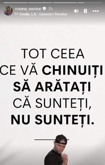 Roxana Vașniuc a spus părerea ei despre cei care încearcă să fie ce nu sunt. Cum i-a taxat