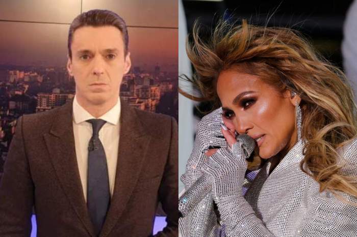 colaj din doua poze cu mircea badea si jenifer lopez
