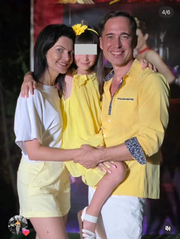 Dinu Maxer, sotia si fiica lui