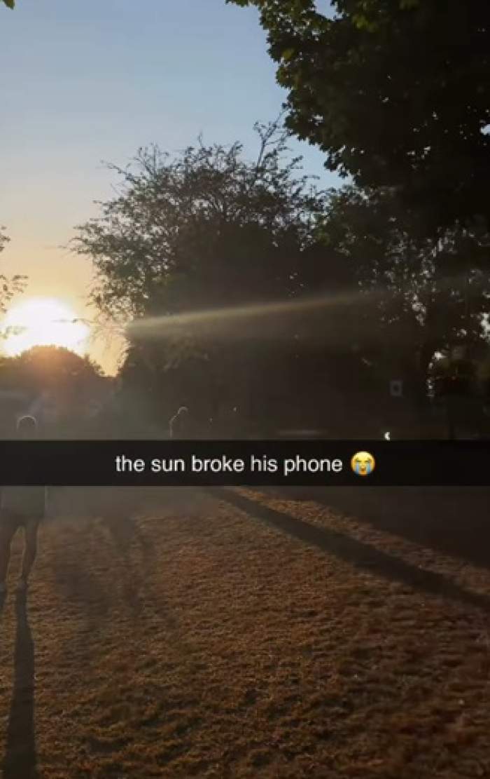 colaj din doua poze eclipsa de soare telefon stricat