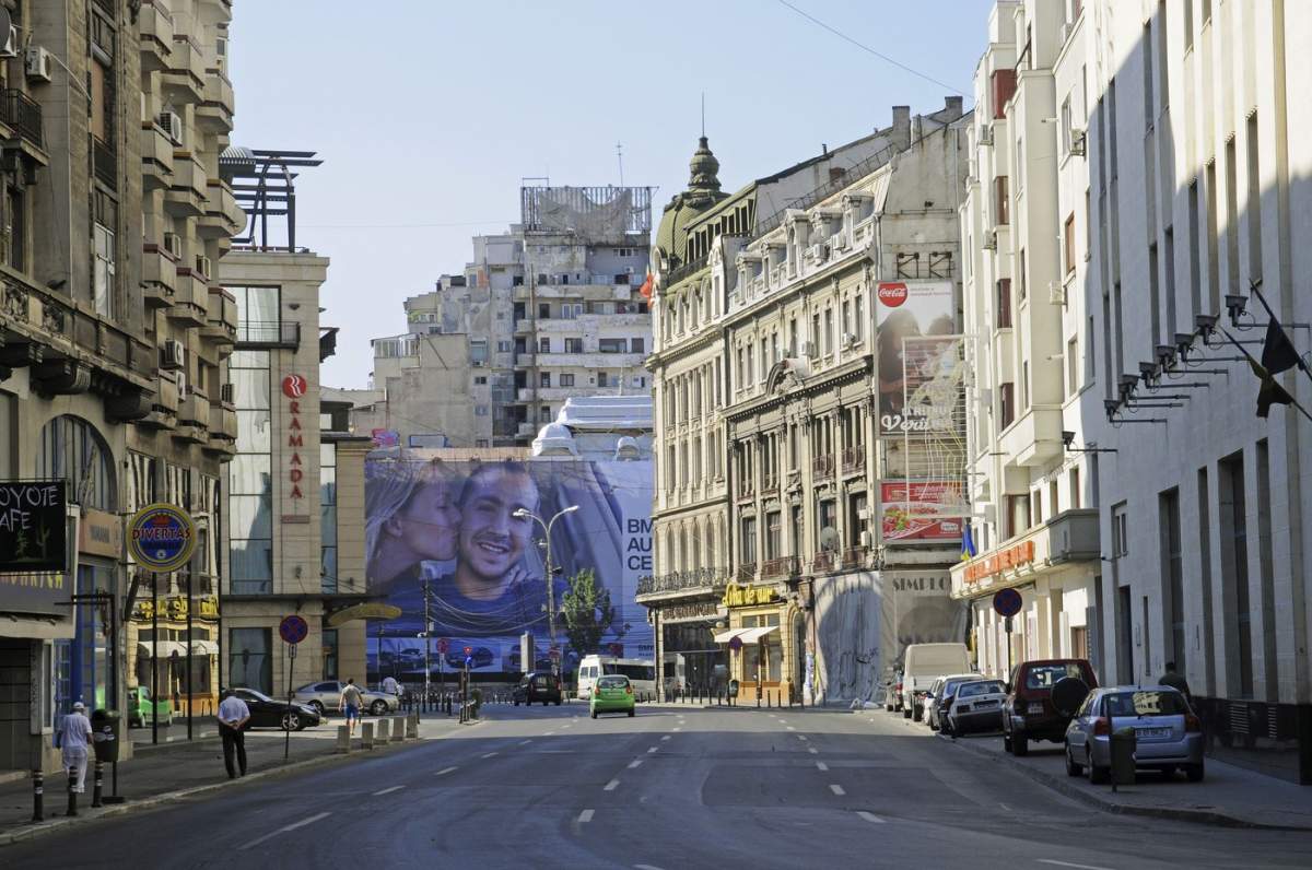 Calea Victoriei, Main Street, Bucharest, Romania
